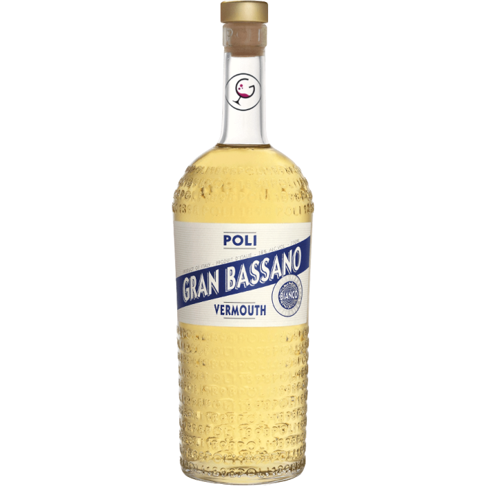 VERMOUTH J.POLI GRAN BASSANO BIANCO 18% CL.75