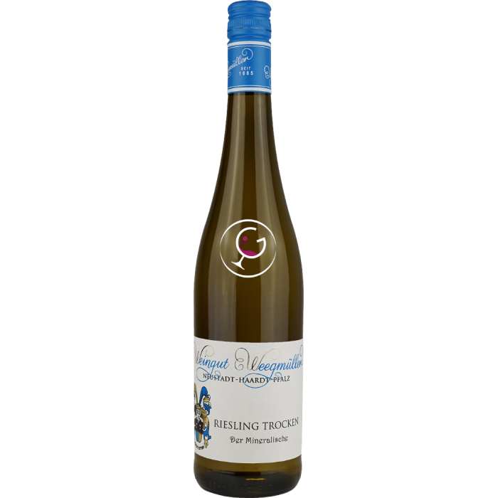 WEEGMULLER DER MINERAL.TROCKEN RIESLING 2017 CL.75