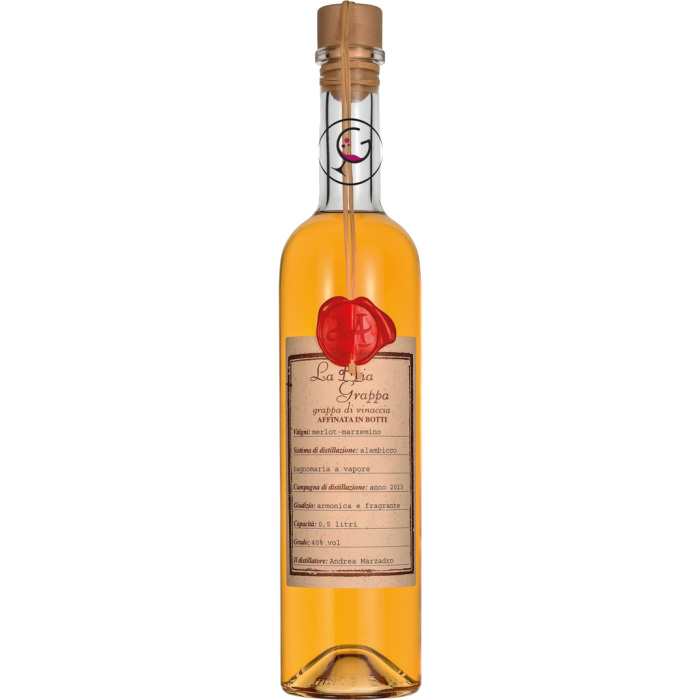 GRAPPA MARZADRO LA MIA GRAPPA AFFINATA 40% CL.50