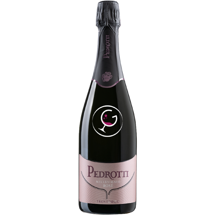 SPUMANTE PEDROTTI TR.DOC BRUT ROSE' 2018 CL.75