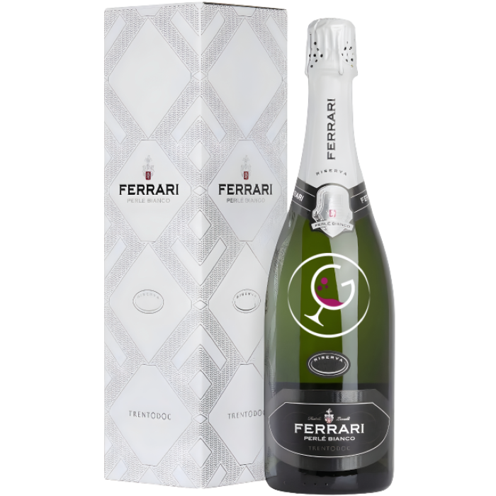 SPUMANTE mgm FERRARI TR.DOC PERLE' BIANCO BRUT 2011 LT.1,5