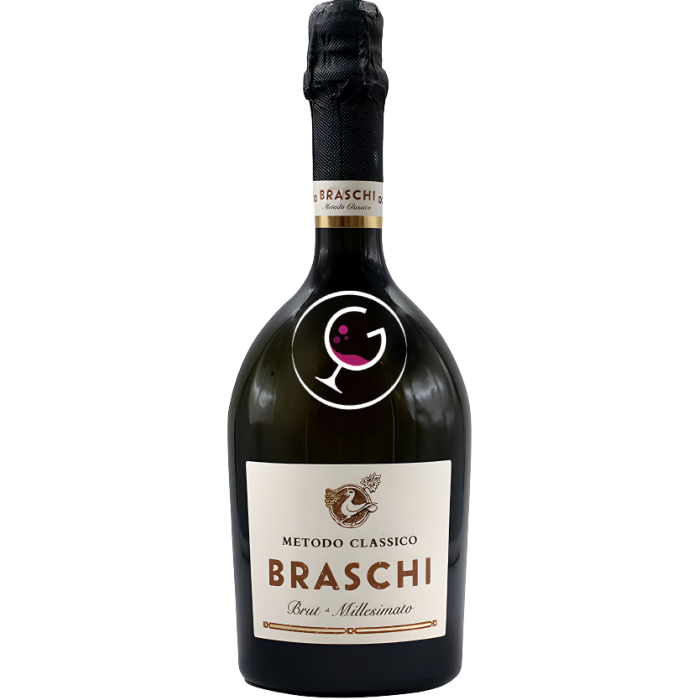 SPUMANTE BRASCHI VSQ BRUT MILLES. 2015 CL.75