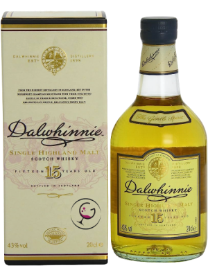 WHISKY flask DALWHINNIE 15Y 43% CL.20