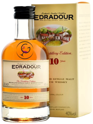 WHISKY flask EDRADOUR 10Y 40% CL.20