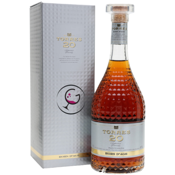 BRANDY TORRES 20 IMPERIAL HORS D'AGE 40% CL.70 GB