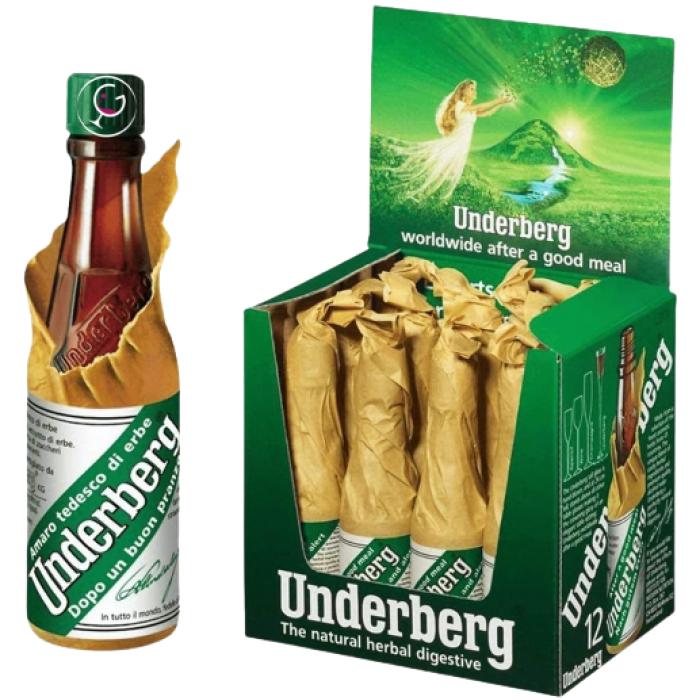 AMARO mignon UNDERBERG 44% ML.20x12pz VP