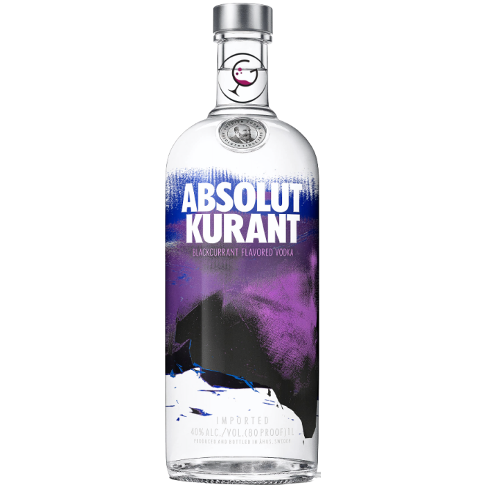 VODKA ABSOLUT KURANT 40% LT.1