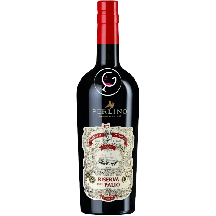 VERMOUTH PERLINO RIS.DEL PALIO TORINO ROSSO 16,5% CL.75