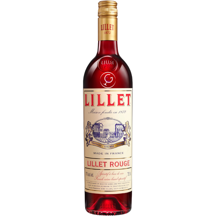 VERMOUTH LILLET ROUGE 17% CL.75