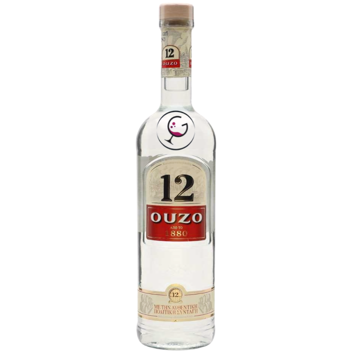 OUZO 12 MOSTO UVA+ANICE 40% LT.1