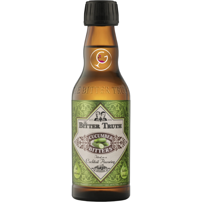 BITTER TRUTH BITTERS CUCUMBER 39% ML.200