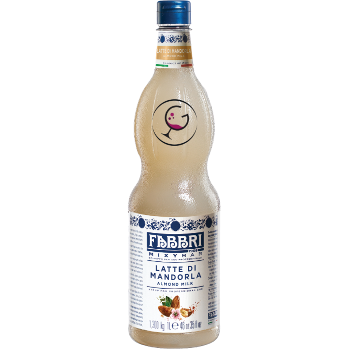 FABBRI SCIROPPO LATTE DI MANDORLA LT.1