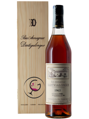 BAS ARMAGNAC DARTIGALONGUE MILL.1965 40% CL.70 LEGNO