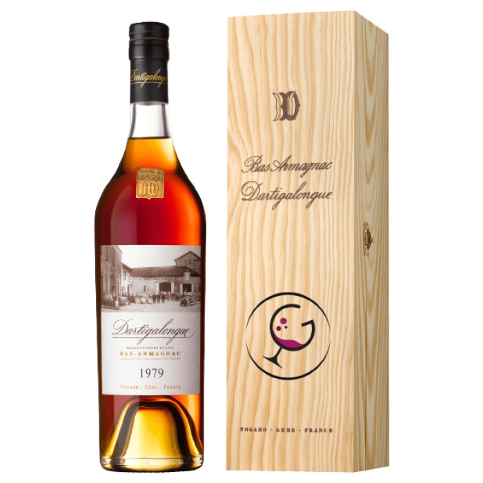 BAS ARMAGNAC DARTIGALONGUE MILL.1979 40% CL.70 LEGNO