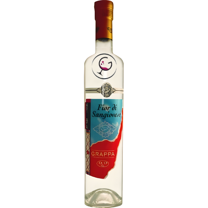 GRAPPA D&D FIOR DI SANGIOVESE 40% CL.70