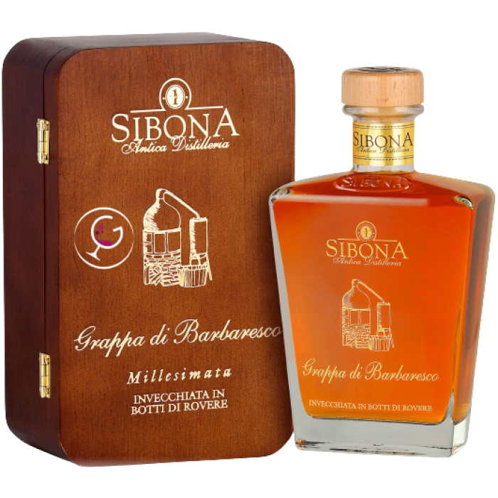 GRAPPA SIBONA RIS.SPECIALE BARBARESCO 2007 CL.70 LEGNO