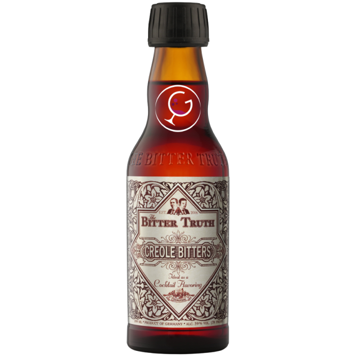 BITTER TRUTH BITTERS CREOLE 39% ML.200