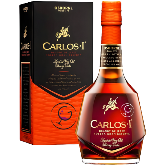 BRANDY CARLOS I SOLERA GR.RESERVA 40% CL.70