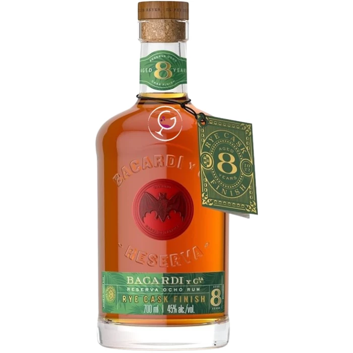 RHUM BACARDI 8Y OCHO RESERVA RYE CASK 40% CL.70