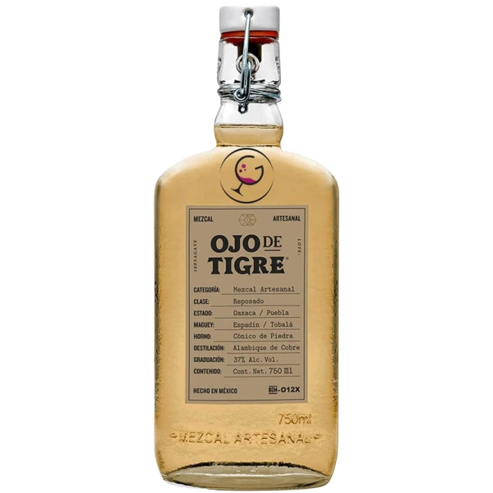 MEZCAL OJO DE TIGRE REPOSADO - 37%VOL CL.70