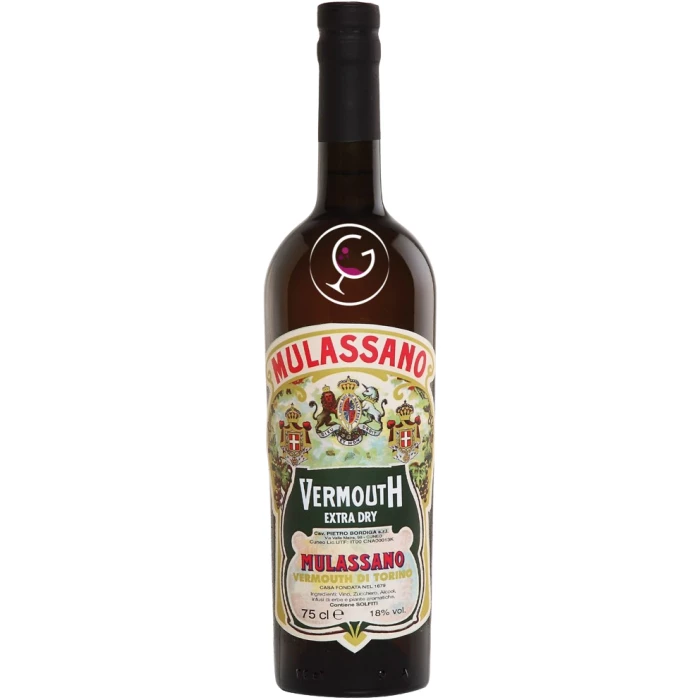 VERMOUTH MULASSANO DRY 18% CL.75