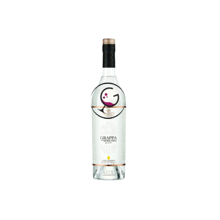 GRAPPA MAZZETTI MOSCATO BIANCA 43% CL.70 Collezione