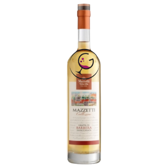 GRAPPA MAZZETTI BARBERA INVECCHIATA 43% CL.70 Collezione