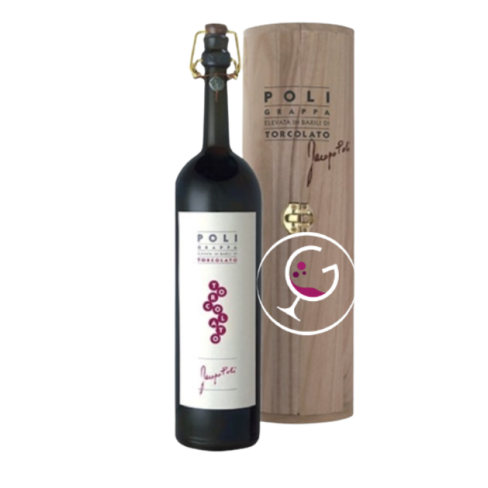 GRAPPA J.POLI ELEVATA BARILI TORCOLATO 40% CL.50 LEGNO