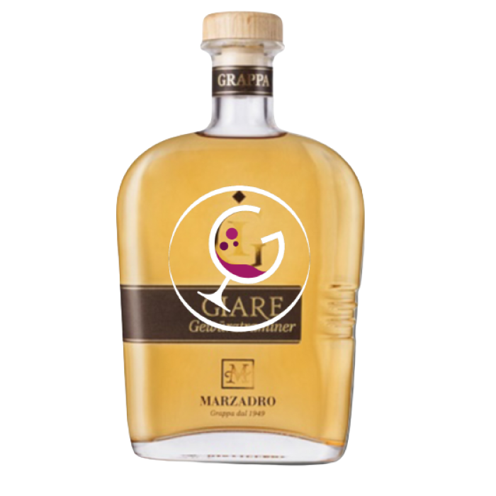 GRAPPA MARZADRO GIARE GEWURZTRAMINER 41% CL.70 LEGNO