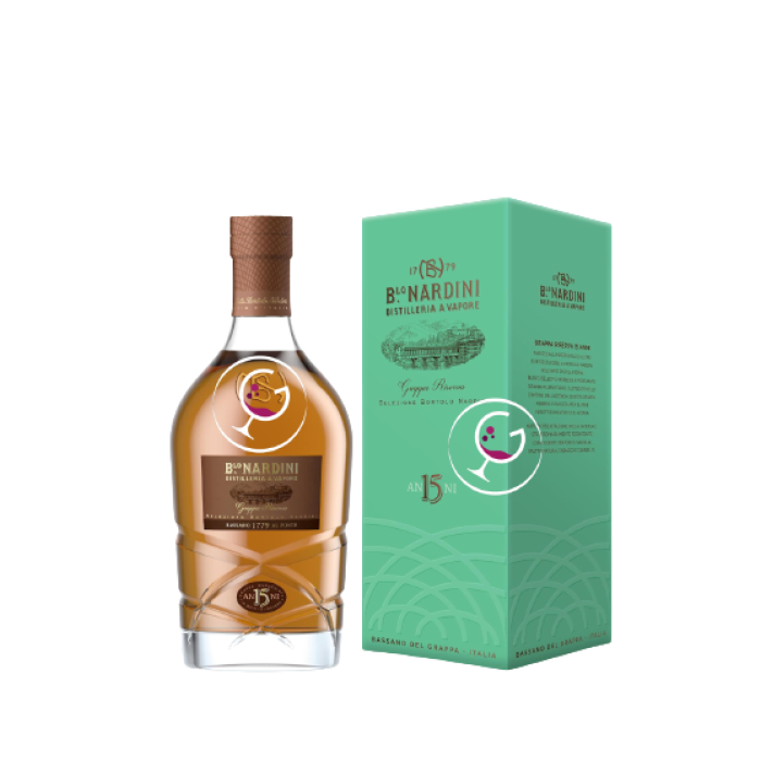 GRAPPA NARDINI SEL.BORTOLO 15Y RISERVA 50% CL.70 GB