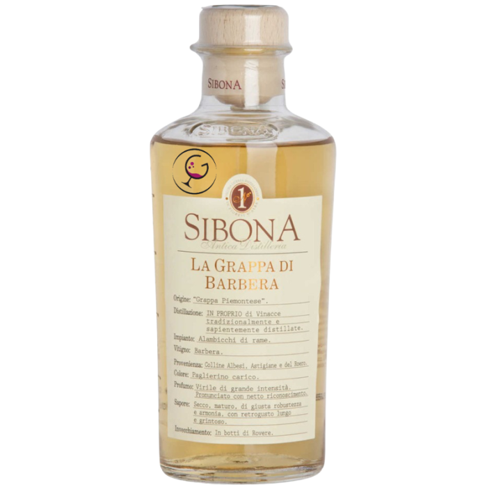 GRAPPA SIBONA BARBERA 40% CL.50