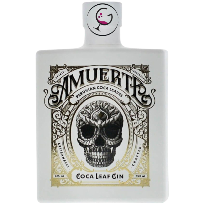 Gin "Coca Leaf White" by Amuerte - 43%vol 70cl