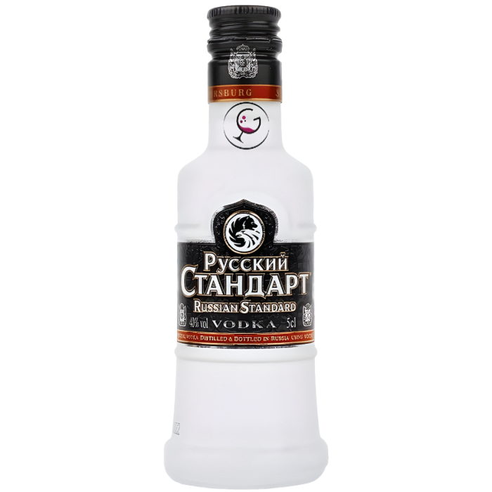 VODKA mignon RUSSIAN STANDARD 40% ML.50 PET