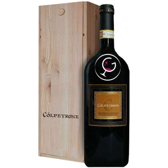 COLPETRONE mgm MONTEF.SAGR.ROSSO DOCG 2005 LT.1,5 LEGNO -ULTIMI-