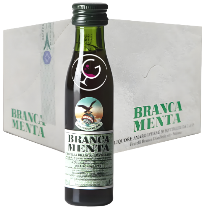 FERNET mignon BRANCA MENTA 28% ML.20x30pz VP