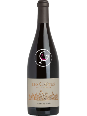 LES CRETES MERLOT V.A.DOC LE MERLE 2017 CL.75