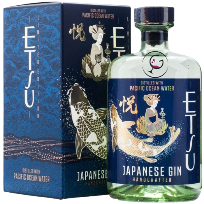 GIN ETSU PACIFIC OCEAN WATER 45% CL.70 GB