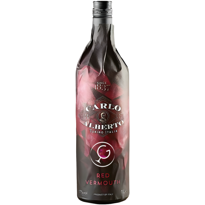 VERMOUTH CARLO ALBERTO ROSSO 17% LT.1