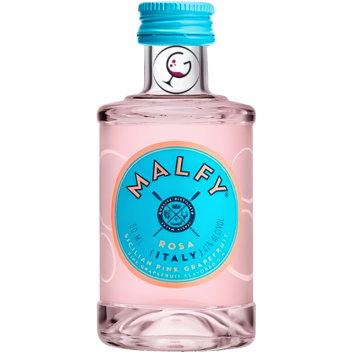 GIN mignon MALFY CON POMPELMO ROSA 41% ML.50x12pz VP