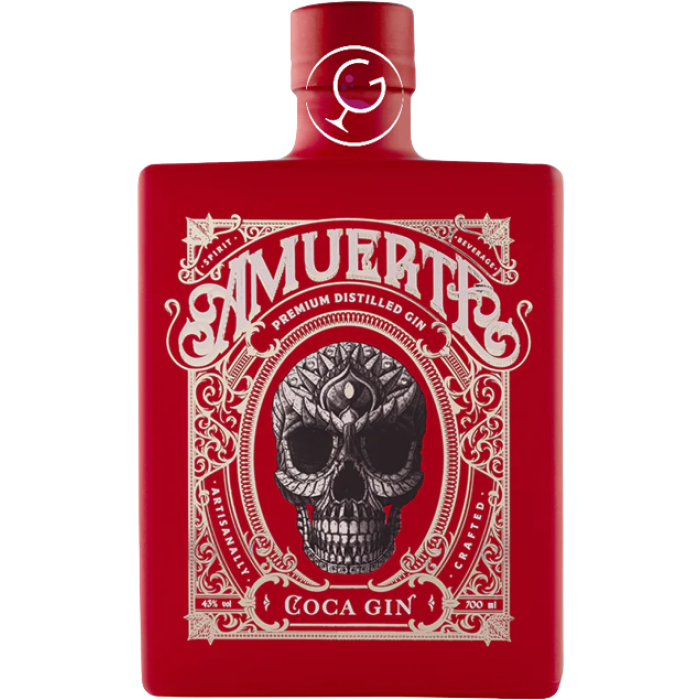 Gin "Coca Leaf Red" by Amuerte - 43%vol 70cl