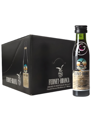 FERNET mignon BRANCA 39% ML.20x30pz VP