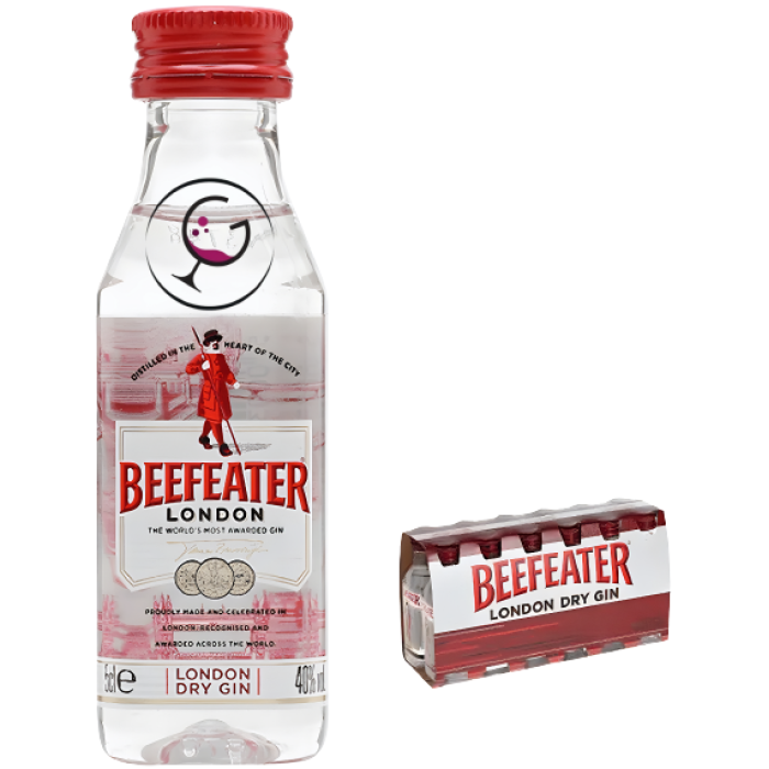 GIN mignon BEEFEATER 47% ML.50x12pz VP