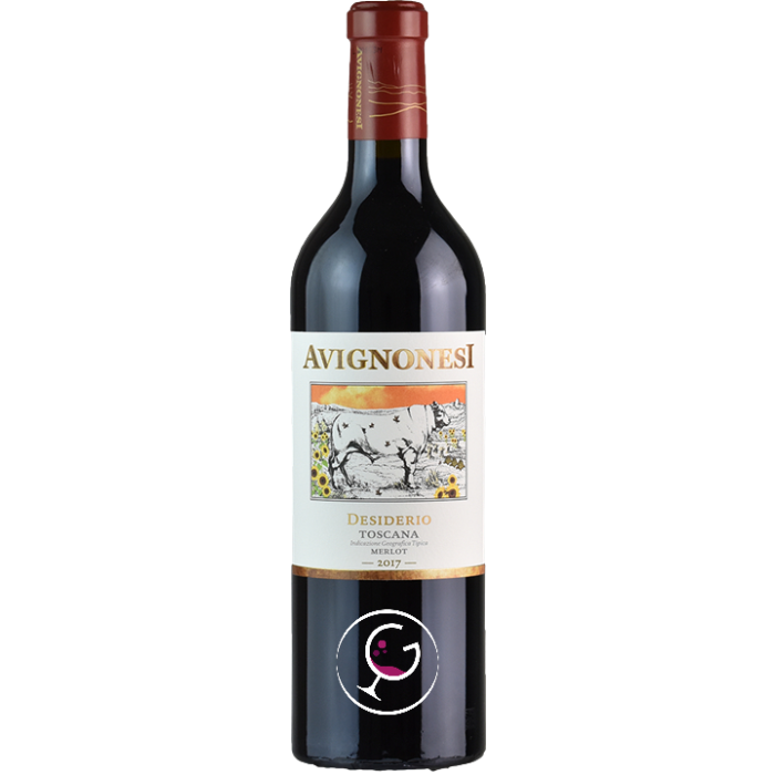 AVIGNONESI MERLOT IGT DESIDERIO 2017 CL.75