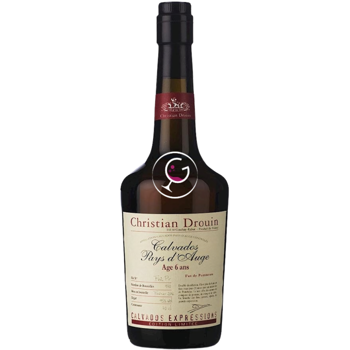 CALVADOS DROUIN EXPRESSIONS 6 ANS 2016 45% CL.70