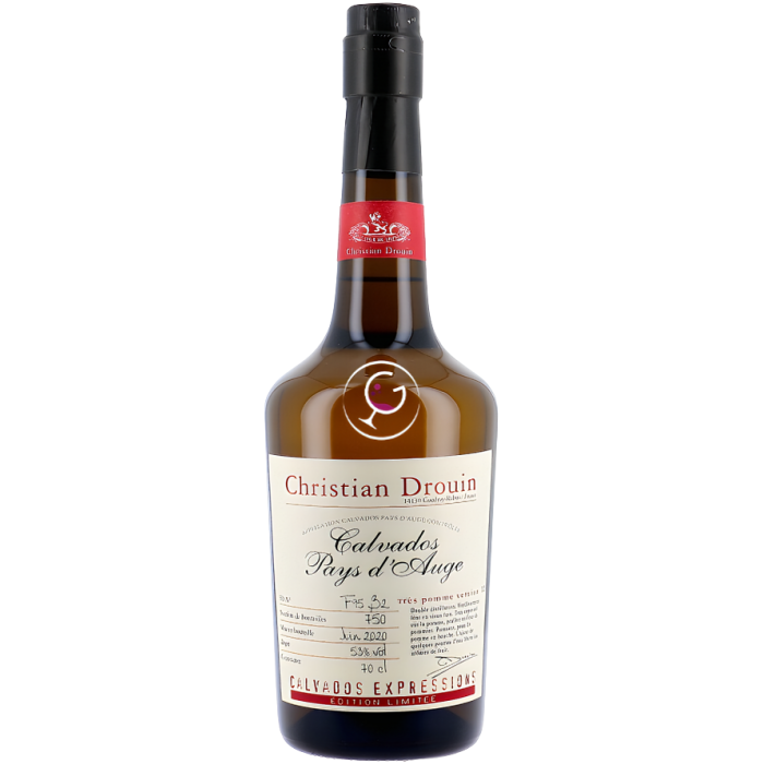 CALVADOS DROUIN TRES POMME VERSION 10 53% CL.70