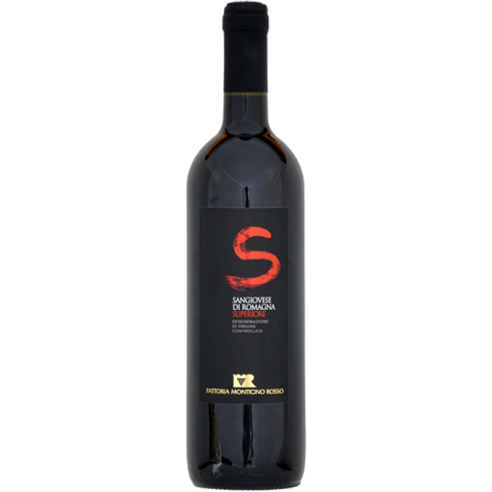 MONTICINO ROSSO mezze SANGIOV.SUP. DOC 2022 CL.37,5