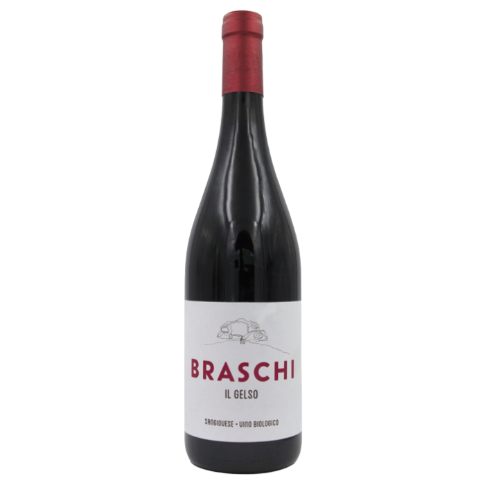 BRASCHI CRU SANGIOVESE SUP.DOC IL GELSO 2022 CL.75 BIO