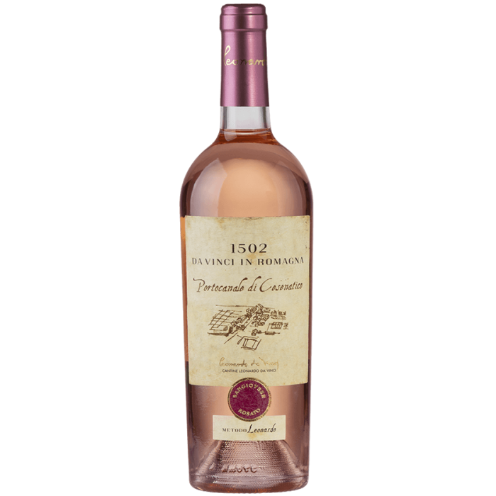 DA VINCI IN ROMAGNA SANGIOVESE ROSATO IGT 2021 CL.75