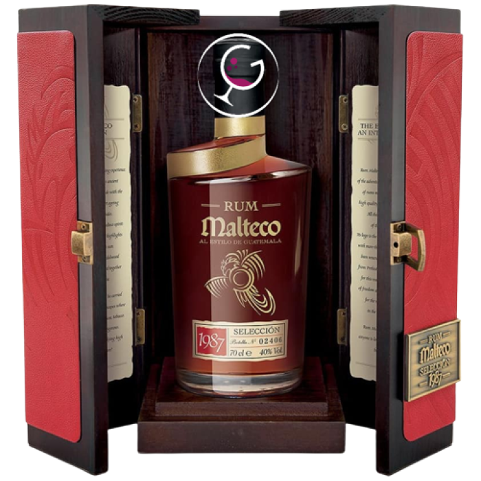 RHUM MALTECO SELECCION 1987 40% CL.70 LEGNO