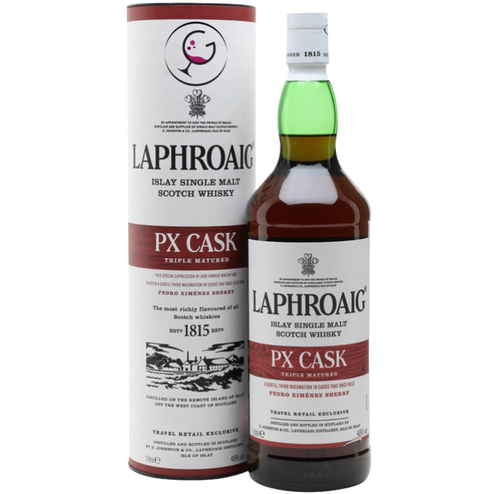 WHISKY LAPHROAIG ISLAY PX CASK 48% LT.1 TUBO